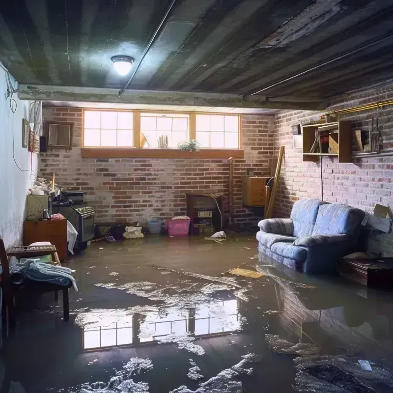 Flooded Basement Cleanup in Brooklyn, IA